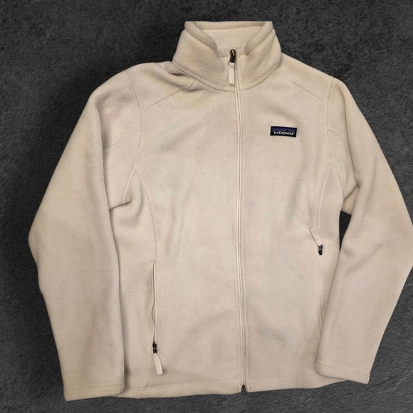 Patagonia Synchilla fleece jacket White - Picture 3 of 4